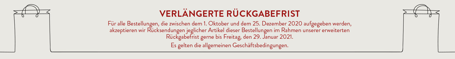Verlängerte Rückgabefrist