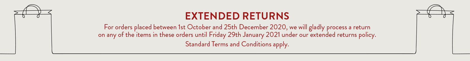 Extended Returns this Christmas