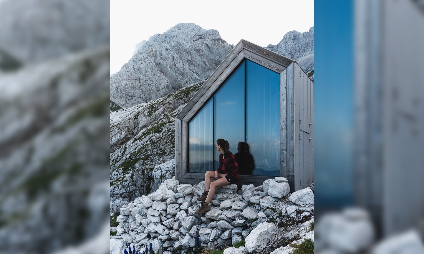 Emma at Mount Skuta, Slovenia