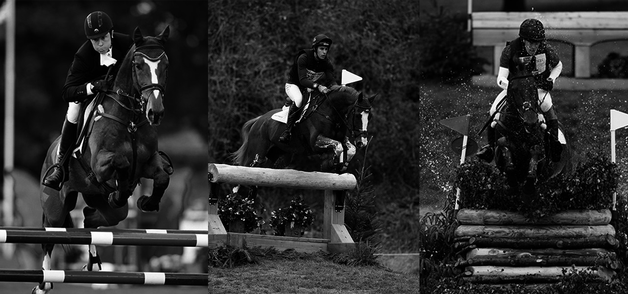 Our Noble Riders: Wills Oakden, Simon Grieve and James Sommerville who will be competing at Badminton