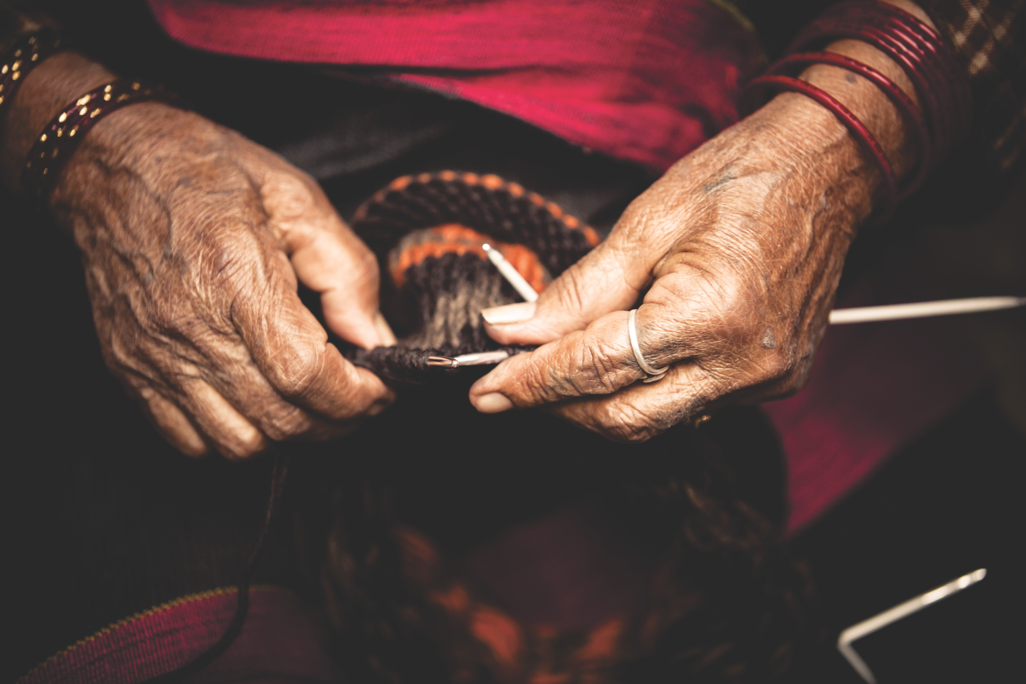 In 2018, we employed 48 knitters to hand craft our Sweaters