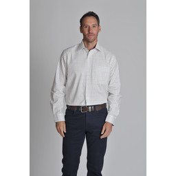 Burnham Tattersall Classic Shirt Ruby Check