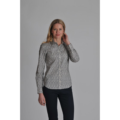 Suffolk Shirt Navy Florentine