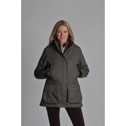 Ladies Ptarmigan Tweed Coat Cavell Tweed