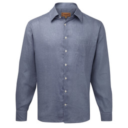 Thornham Classic Shirt Navy Dot