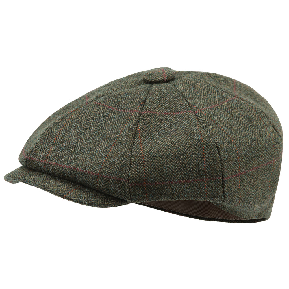 Newsboy Cap in Dark Brown | Schoffel