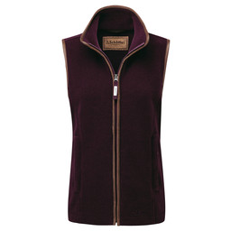 Lyndon Fleece Gilet Fig