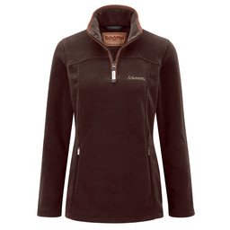 Tilton 1/4 Zip Fleece Mocha