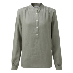 Athena Linen Shirt Sage