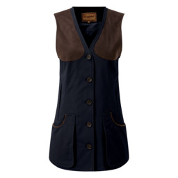 Ladies All Seasons Shooting Vest Navy