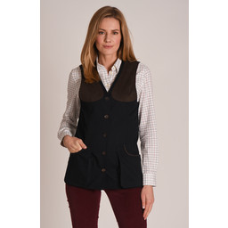 Ladies All Seasons Shooting Vest Navy