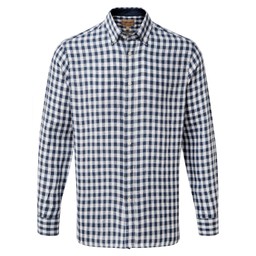 Sandbanks Tailored Shirt Navy Check