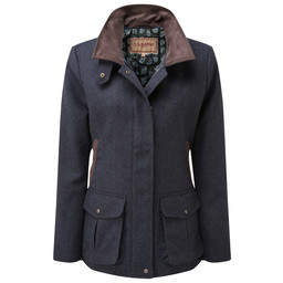 Lilymere Jacket Navy Herringbone Tweed