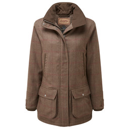 Ladies Ptarmigan Tweed Coat Sussex Tweed