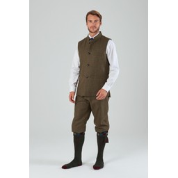 Nehru Waistcoat Buckingham Tweed