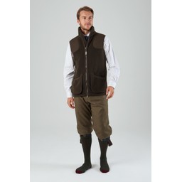 Gunnerside Shooting Vest Dark Olive
