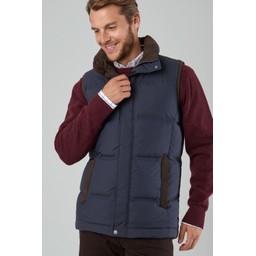 Twickenham Down Gilet Weathered Navy
