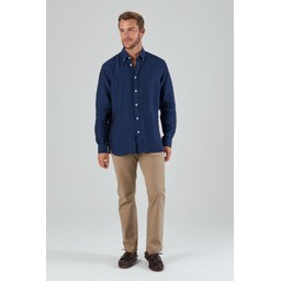 Sandbanks Tailored Shirt Navy