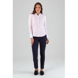 Salcombe Shirt Harbour Stripe Pink