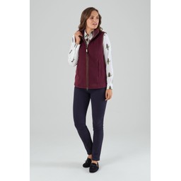 Lyndon Fleece Gilet Fig