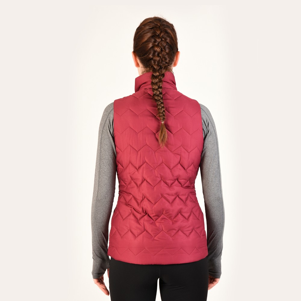 Calgary Vest in Red Noble Equestrian