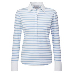 Salcombe Shirt Harbour Stripe Cornflower Blue