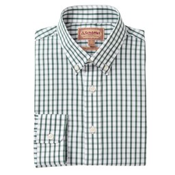 Harlyn Tailored Fit Shirt Sage Check