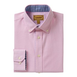Soft Oxford Tailored Shirt Pale Pink