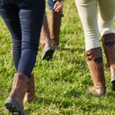 Women's Jameson Mid Leather Wellington Boots