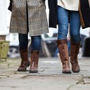 Women's Jameson Mid Leather Wellington Boots