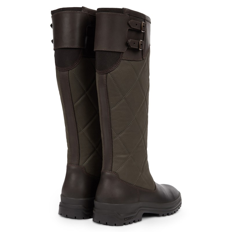 Women's Jameson Quilted Leather Wellington Boots Le Chameau 1927