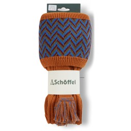 Herringbone Sock Burnt Orange/Sea Blue/Claret/Olive
