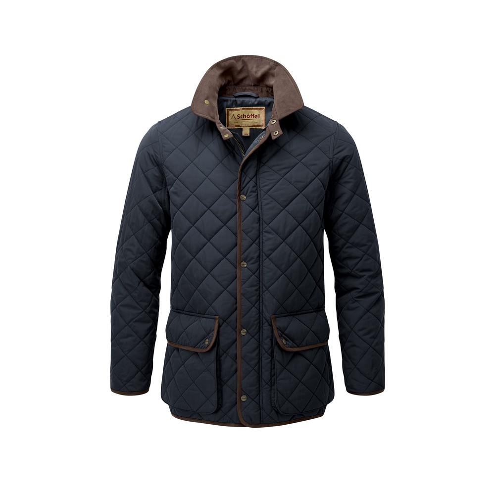 Barrowden quilt jacket midnight Clearance