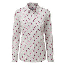 Norfolk Shirt Sprig Raspberry