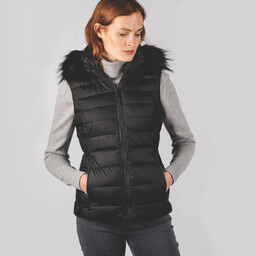 Hampstead Down Gilet Black