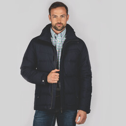 Twickenham Down Coat Charcoal