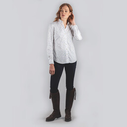 Norfolk Shirt Cobalt Blot