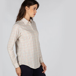 Ashley Tattersall Shirt Grey Tattersall