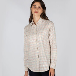 Ashley Tattersall Shirt Grey Tattersall