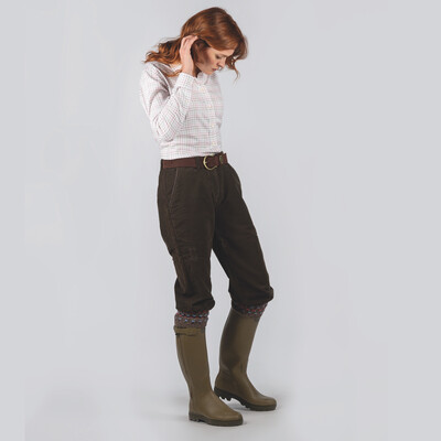 Ladies Moleskin Breeks Forest