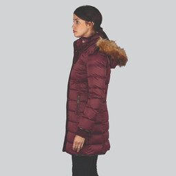Mayfair Down Coat Fig