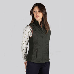 Islington Gilet Dark Olive