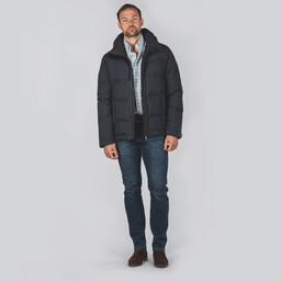 Twickenham Down Coat Charcoal