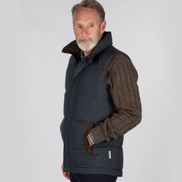 Twickenham Down Gilet Weathered Navy