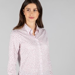 Sunningdale Shirt Barley Raspberry