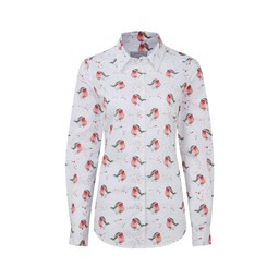 Norfolk Shirt Robin Print