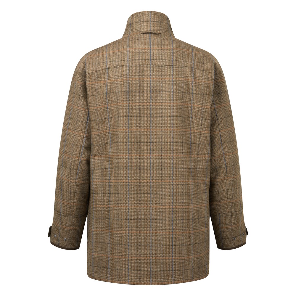Ptarmigan Tweed Classic Coat in Brown 
