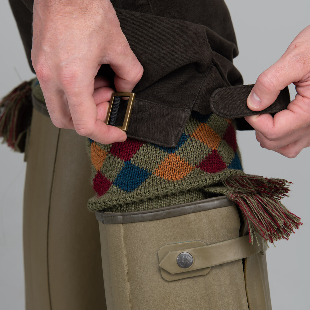 Moleskin Breeks in Green | Schoffel
