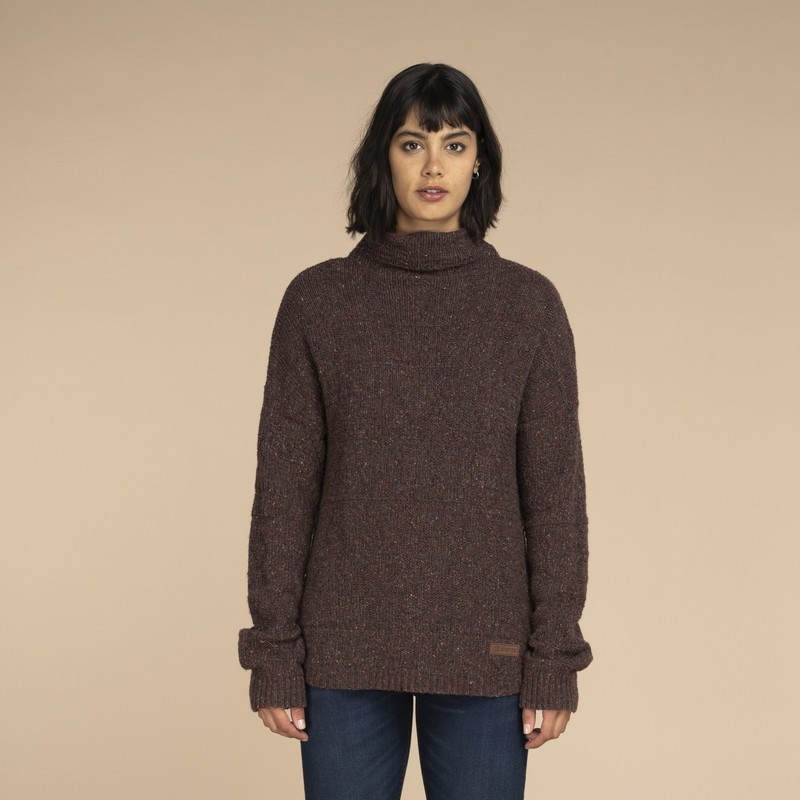 sherpa wool pullover