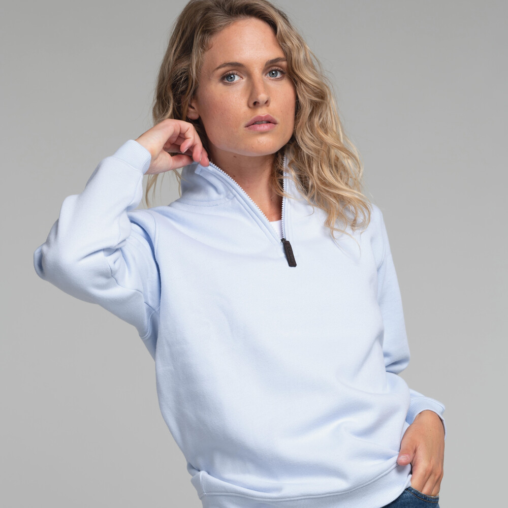 Pale blue sweatshirt ladies Clearance